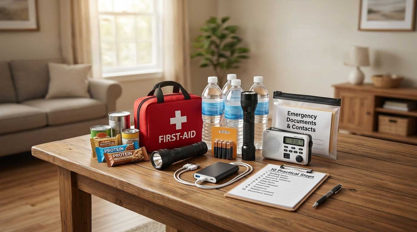 Household Emergency Preparedness: 10 Practical Steps to Get Ready